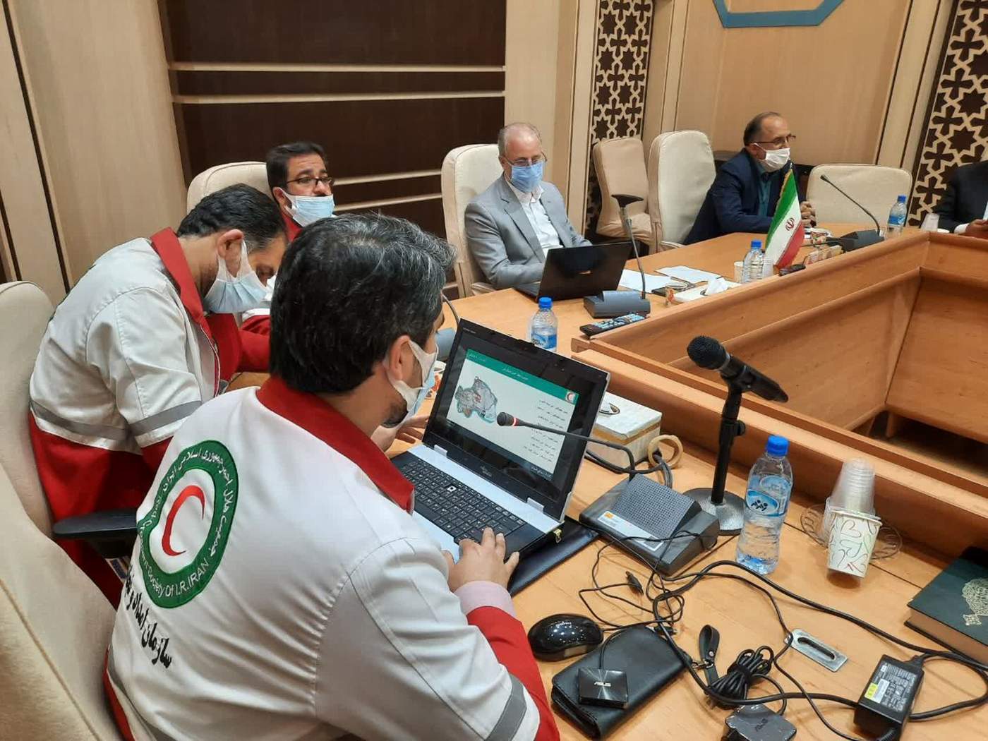فرماندار قم: رسالت اصلی هلال احمر، ایجاد آرامش و آسایش برای مردم است